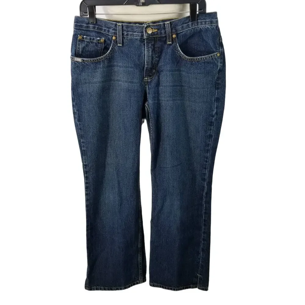 Cruel Girl Vintage Blue Jeans Bootcut Slim Womens Size 11 S
